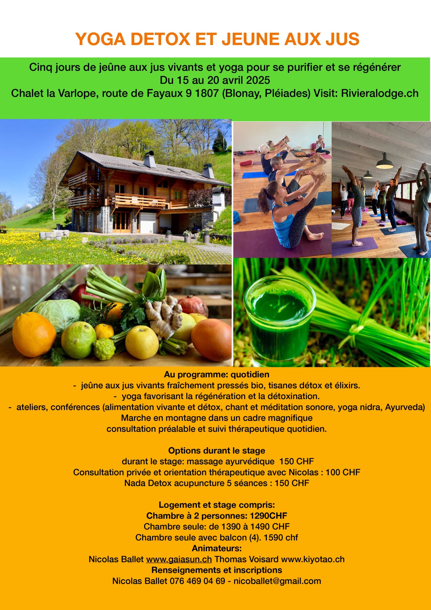 yoga detox printemps 2025